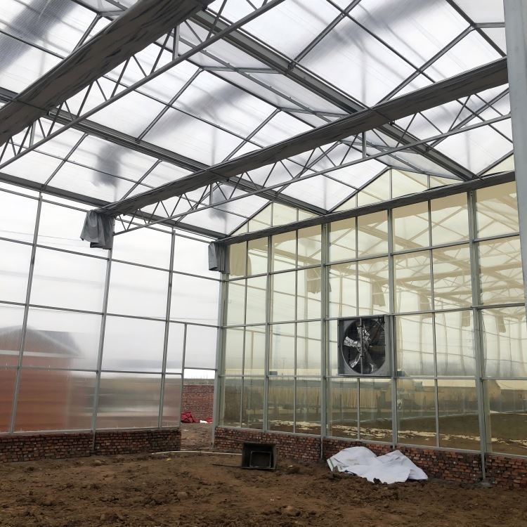 Multi-span PC Board Greenhouse